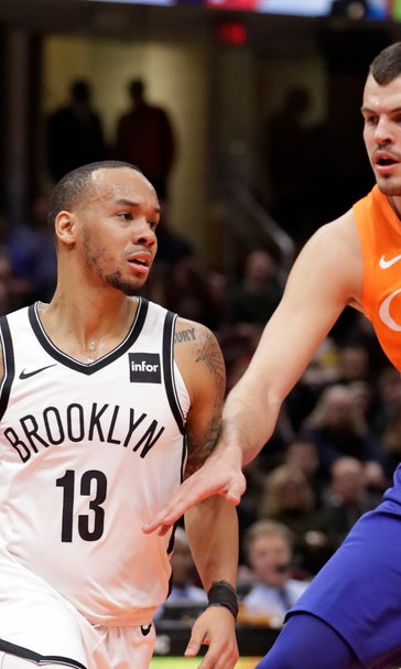Russell scores 36, Nets outlast Cavaliers 148-139 in 3OTs